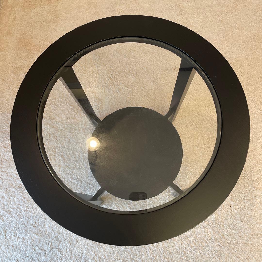 値下げ‼️IKEA サイドテーブル　ブラウンブラック