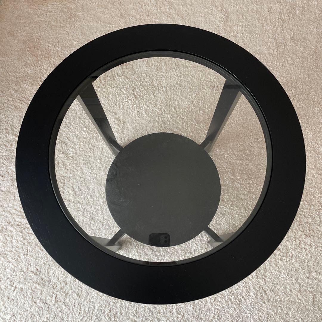 値下げ‼️IKEA サイドテーブル　ブラウンブラック