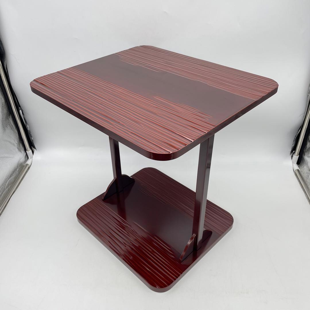 川瀬表完 溜塗 四方棚 茶道具 - メルカリ