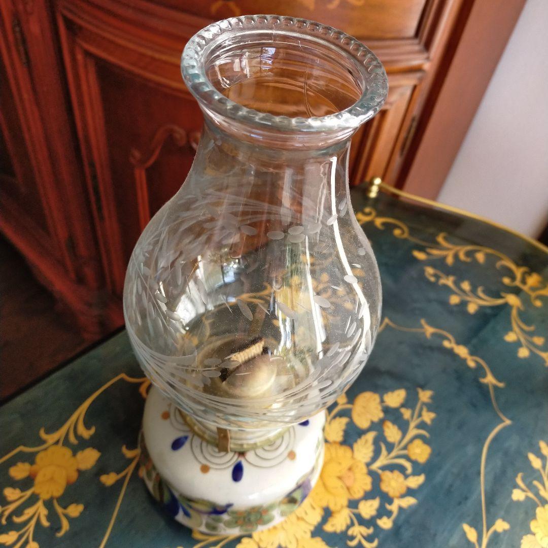 アルコールランプ　メキシコ陶器