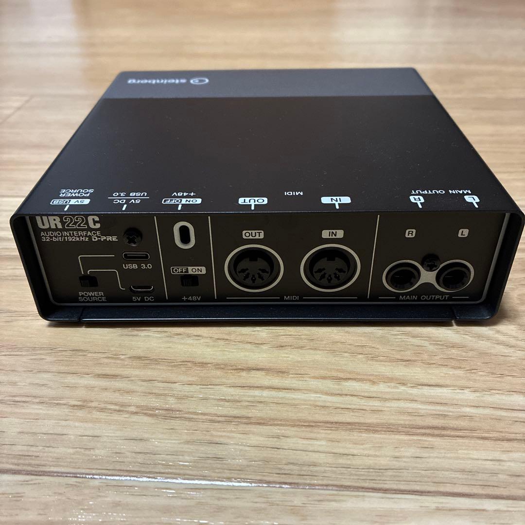 steinberg UR22C USBオーディオインターフェイス 本体
