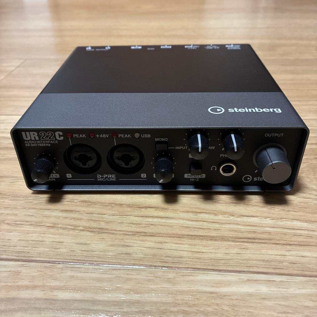 steinberg UR22C USBオーディオインターフェイス 本体