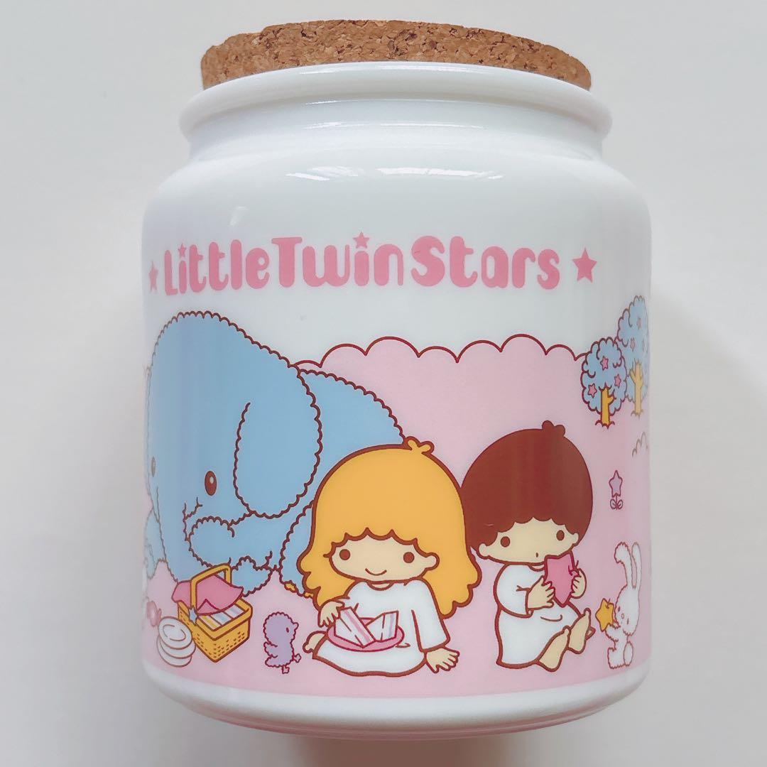 キキララ　リトルツインスターズ　キャニスター　ピクニック　2005　レトロ　希少