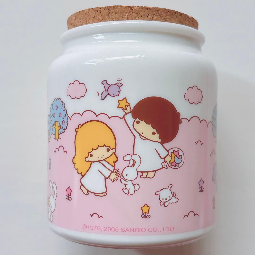 キキララ　リトルツインスターズ　キャニスター　ピクニック　2005　レトロ　希少