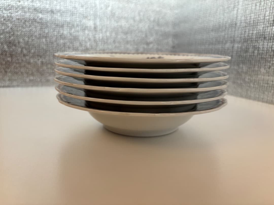 ジノリイタリアンフルーツ　スープ皿 6枚セット 約20cm