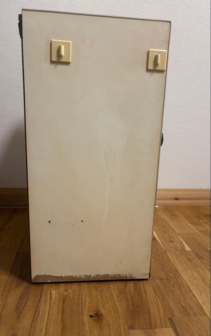 昭和レトロポップ　食器棚 アーチ型ガラス扉　キャビネット