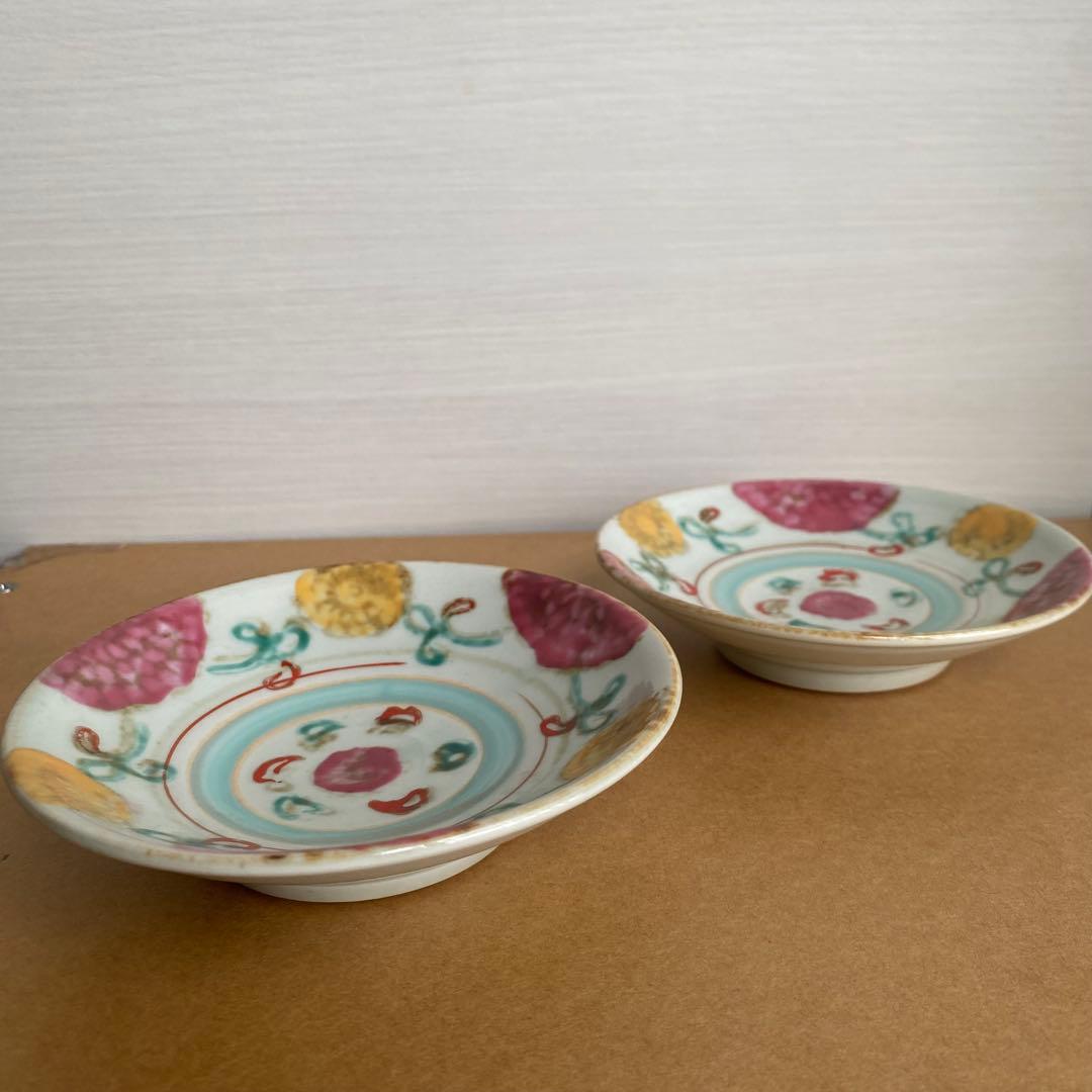 希少 新品未使用 伊藤聡信 色絵 4寸皿 ① - メルカリ