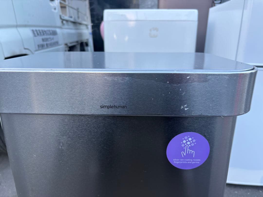 simplehuman シンプルヒューマン ごみ箱 45L 専用ゴミ袋付き