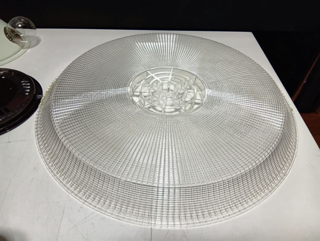 極希少　60's　北欧　ポストモダン　パンプキン　クラウン　ナショナル　ランプ