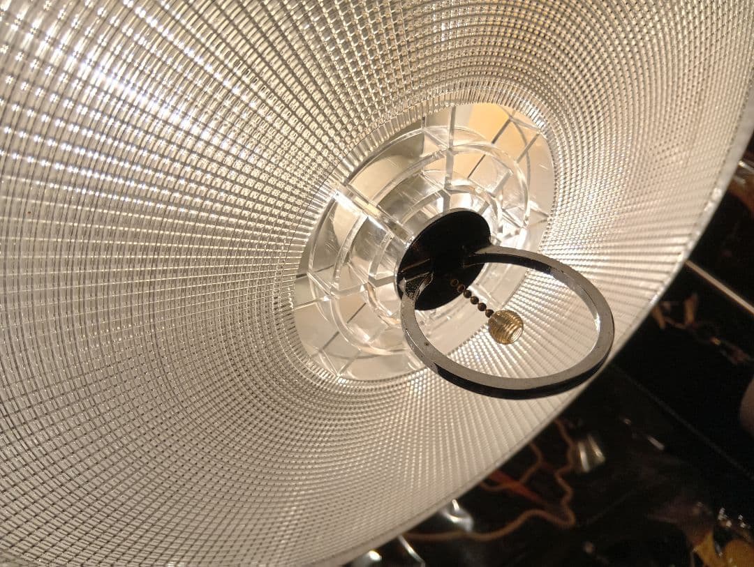 極希少　60's　北欧　ポストモダン　パンプキン　クラウン　ナショナル　ランプ