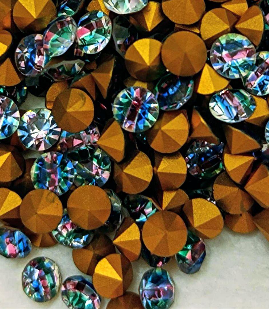 一期一会☆ヴィンテージスワロフスキー★アイリス☆チャトンSS２９レアカラー