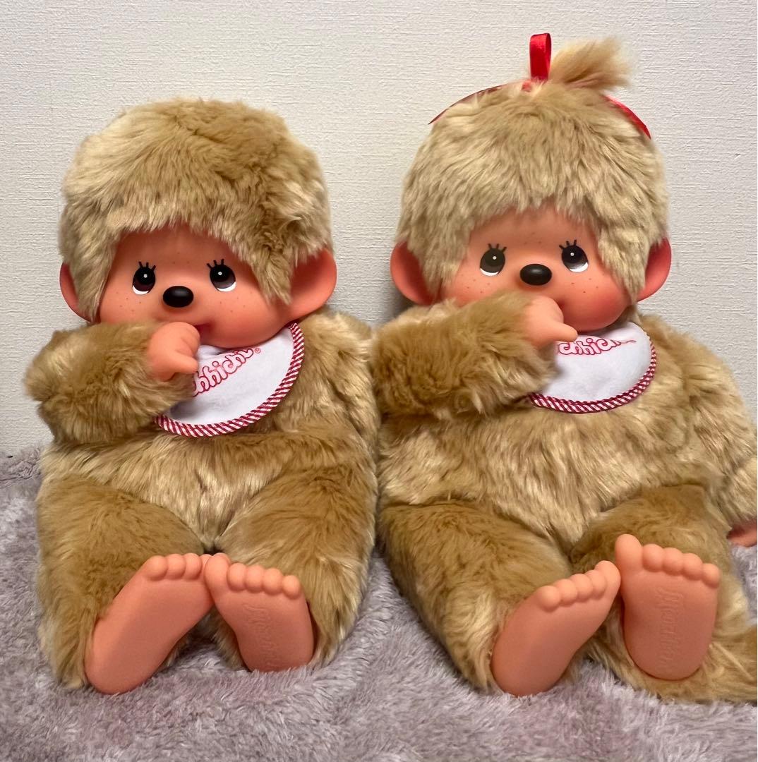 プレミアムスタンダード モンチッチ L ベージュ ペア - メルカリ