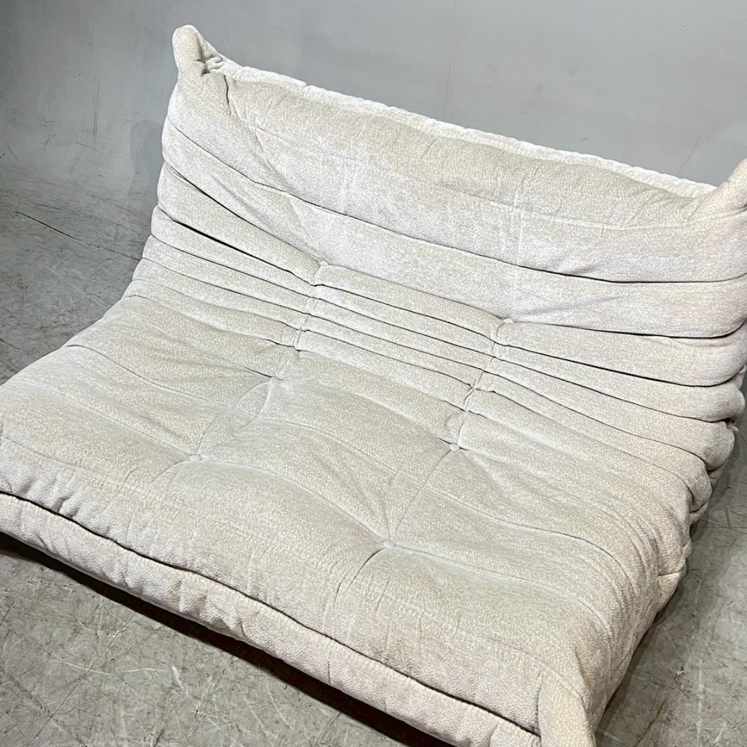 美品 ligne roset リーンロゼ TOGO トーゴ 2人掛けソファ 2P