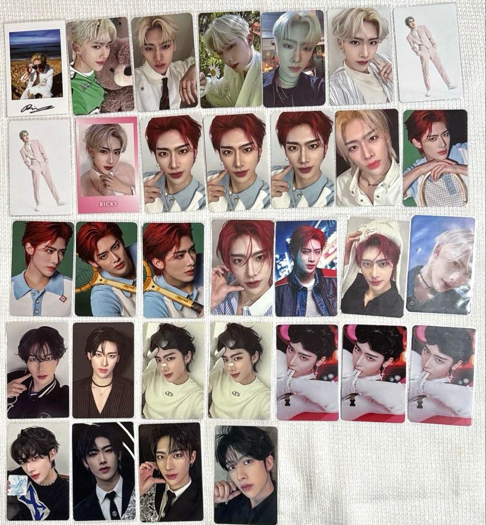 ZEROBASEONE トレカ リッキー まとめ売り 32枚 おまけ缶バッチ - メルカリ