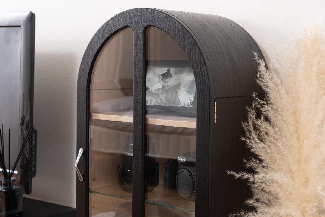 コレクションシェルフ/BK/収納棚 コレクションケース ショーケース