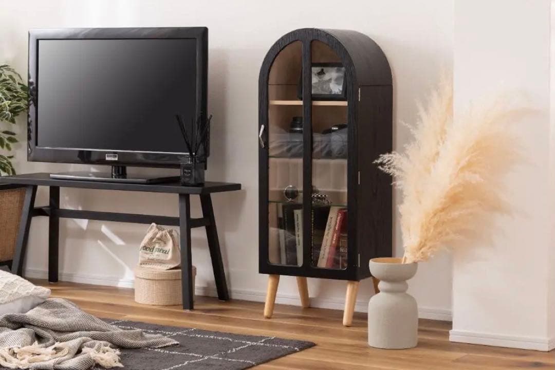 コレクションシェルフ/BK/収納棚 コレクションケース ショーケース