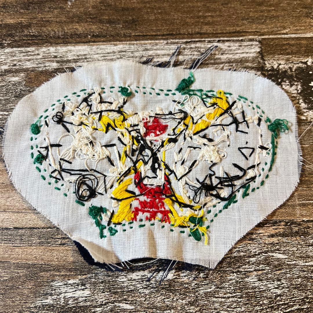 ビンテージ　ミリタリーワッペン　スカル　 パッチ　ベトナム戦ワッペン　ベトジャン