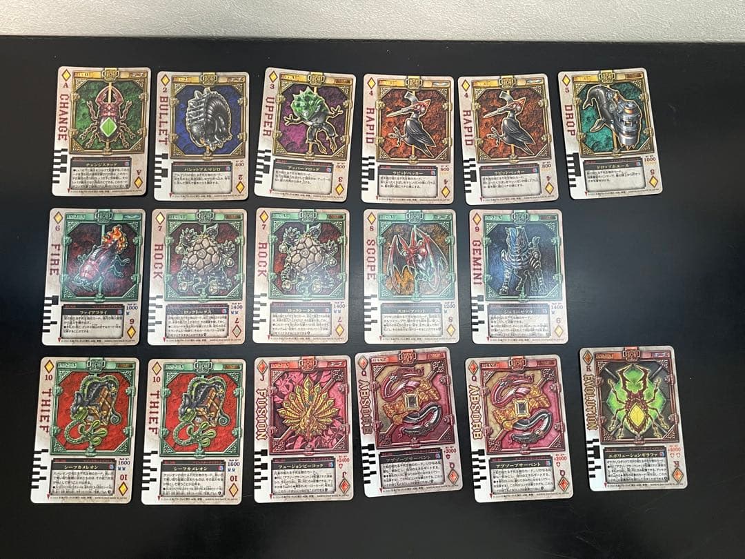 仮面ライダーブレイド ラウズカード ♠️♦️♥️♣️ 日本語Ver まとめ売り