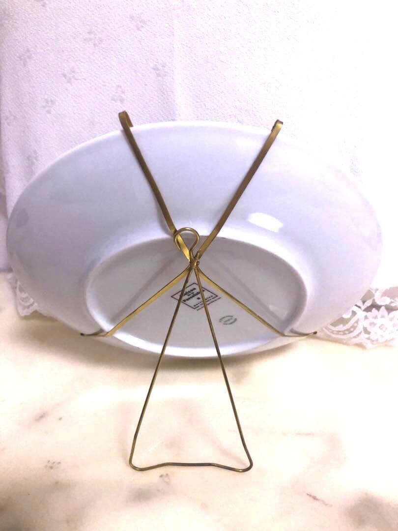 【リモージュ】☆Limoges☆猫とリスの陶器製飾り皿・プレート