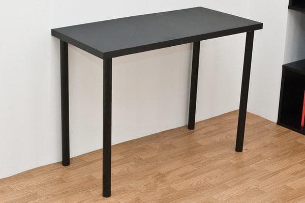 【新品・送料無料】フリーテーブル　90×45　BK/WH