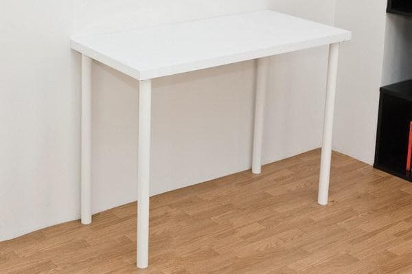 【新品・送料無料】フリーテーブル　90×45　BK/WH