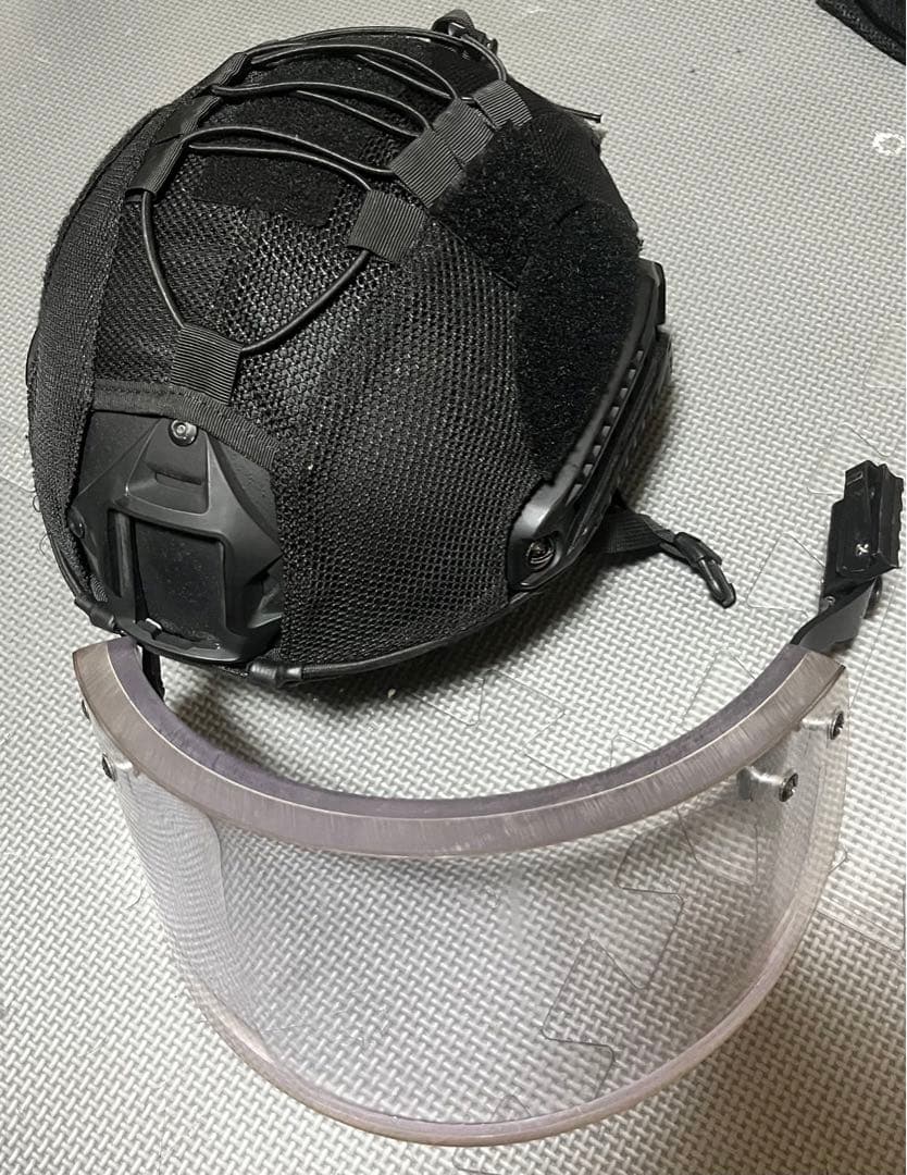 ミ*シ様 マリタイム ヘルメット バイザー NIJ 3A