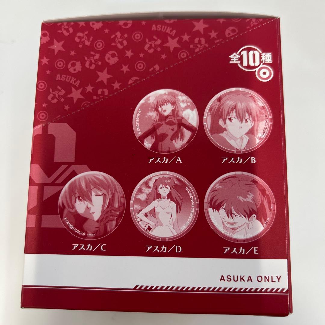 EVA STORE オリジナルアスカ、カヲル缶バッジBOX+タロットカード
