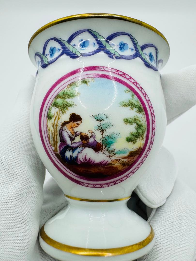 希少 リチャードジノリ メダイオン アンピール 5客 カップ&ソーサー