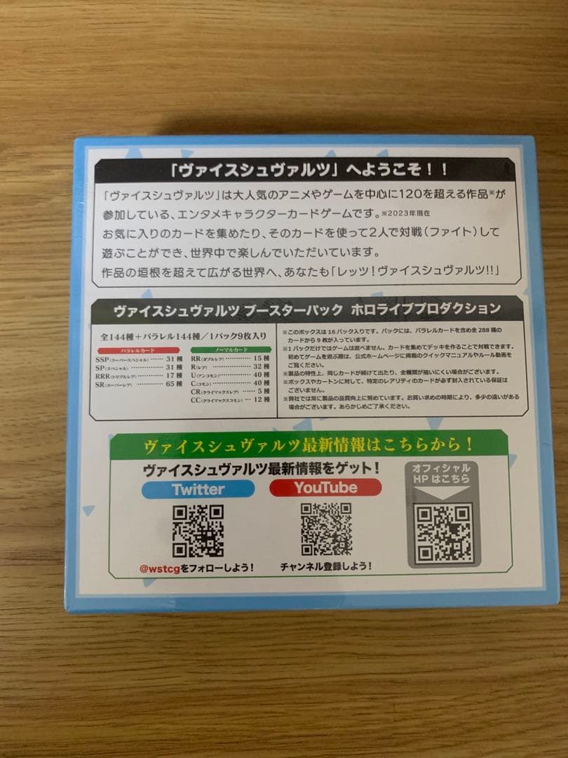 ヴァイスシュヴァルツ ホロライブ　プロダクション