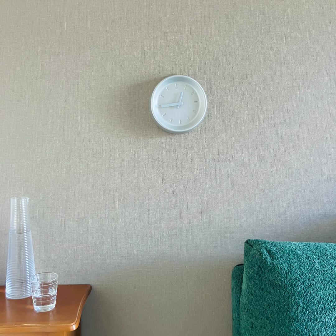 00’S オールドMUJI ミニマリズム アルミクロック