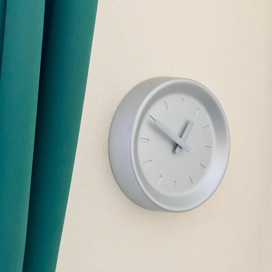00’S オールドMUJI ミニマリズム アルミクロック