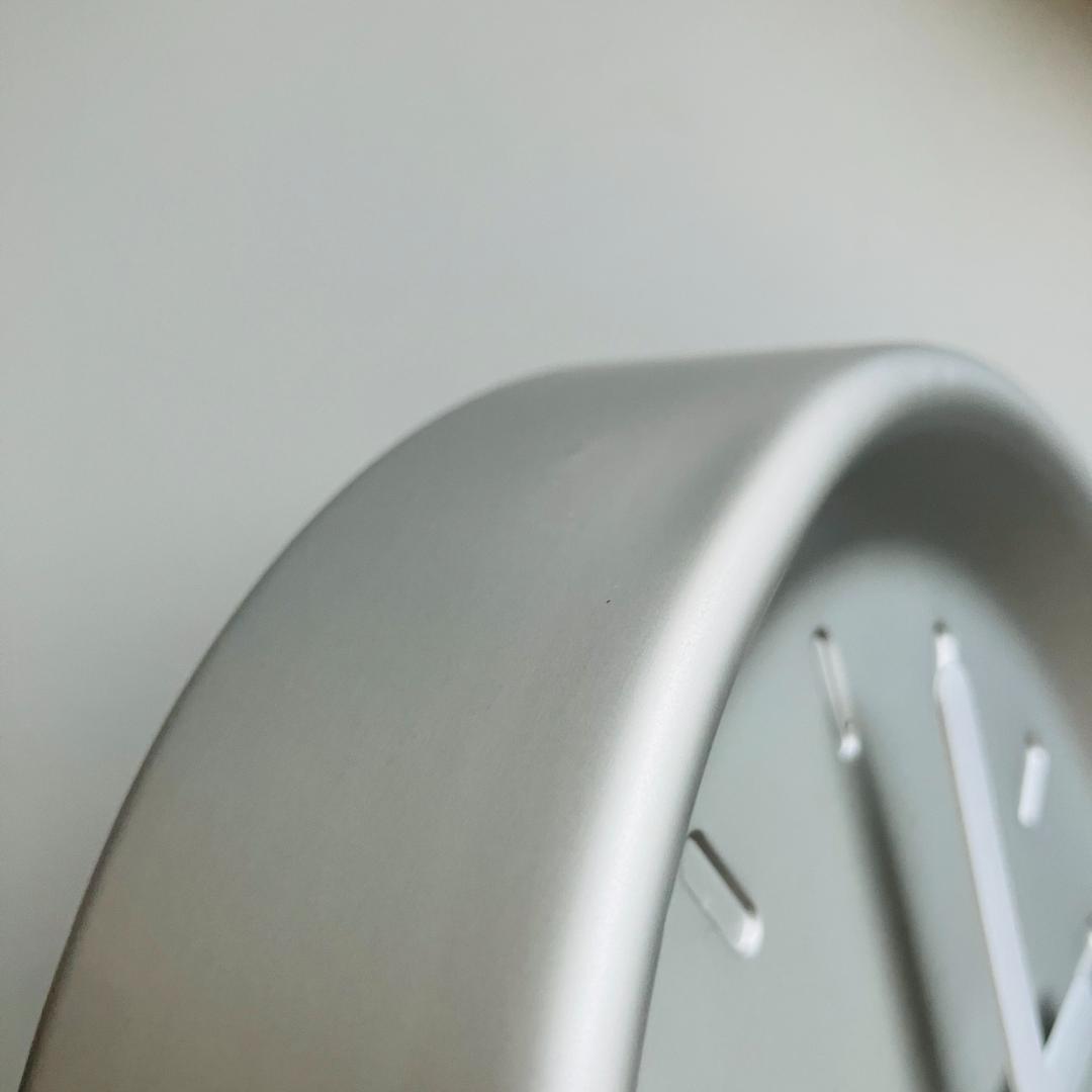 00’S オールドMUJI ミニマリズム アルミクロック