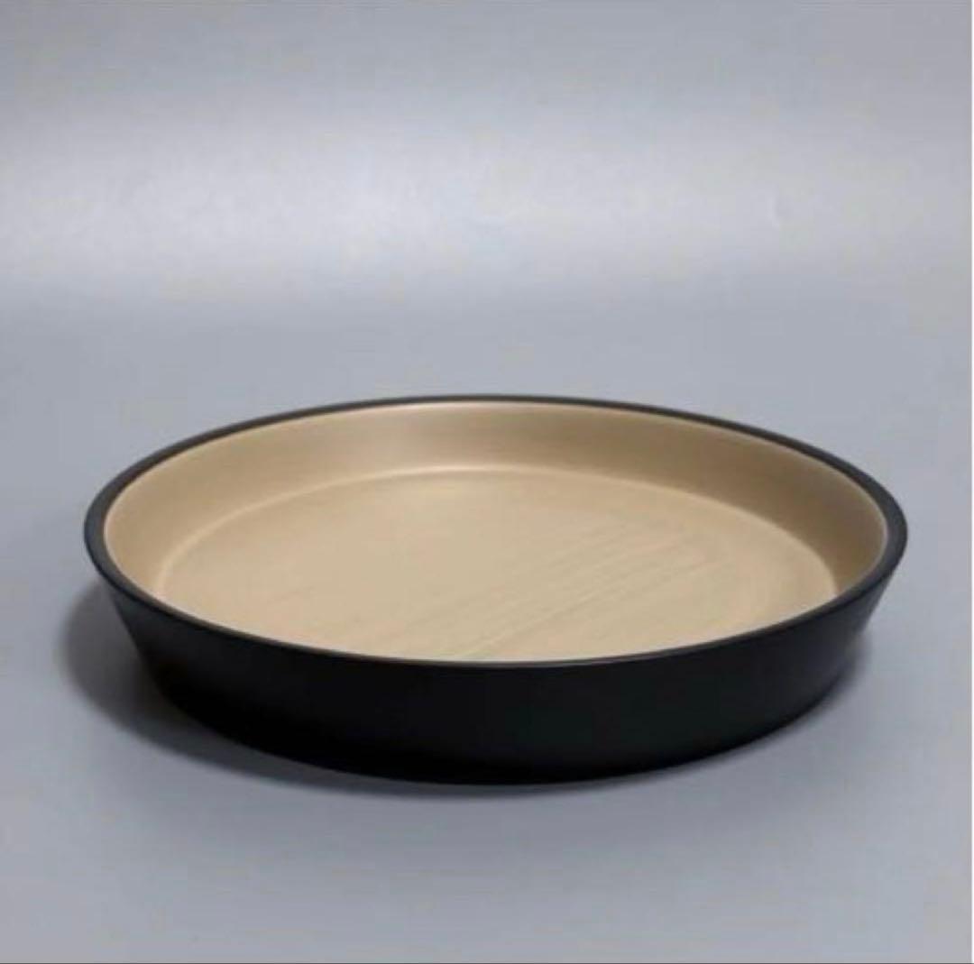 三谷龍二 HAKU BOKU プレート19cm 白漆