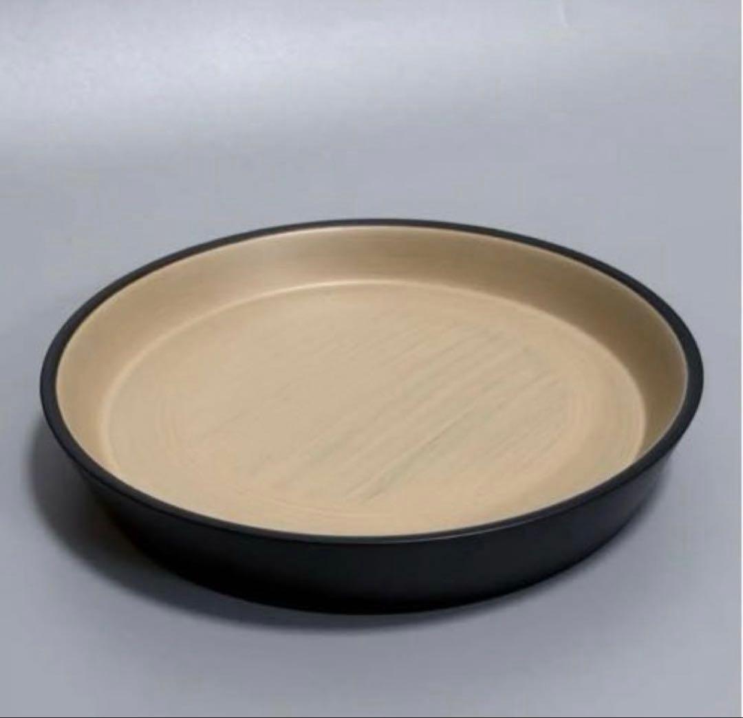 三谷龍二 HAKU BOKU プレート19cm 白漆