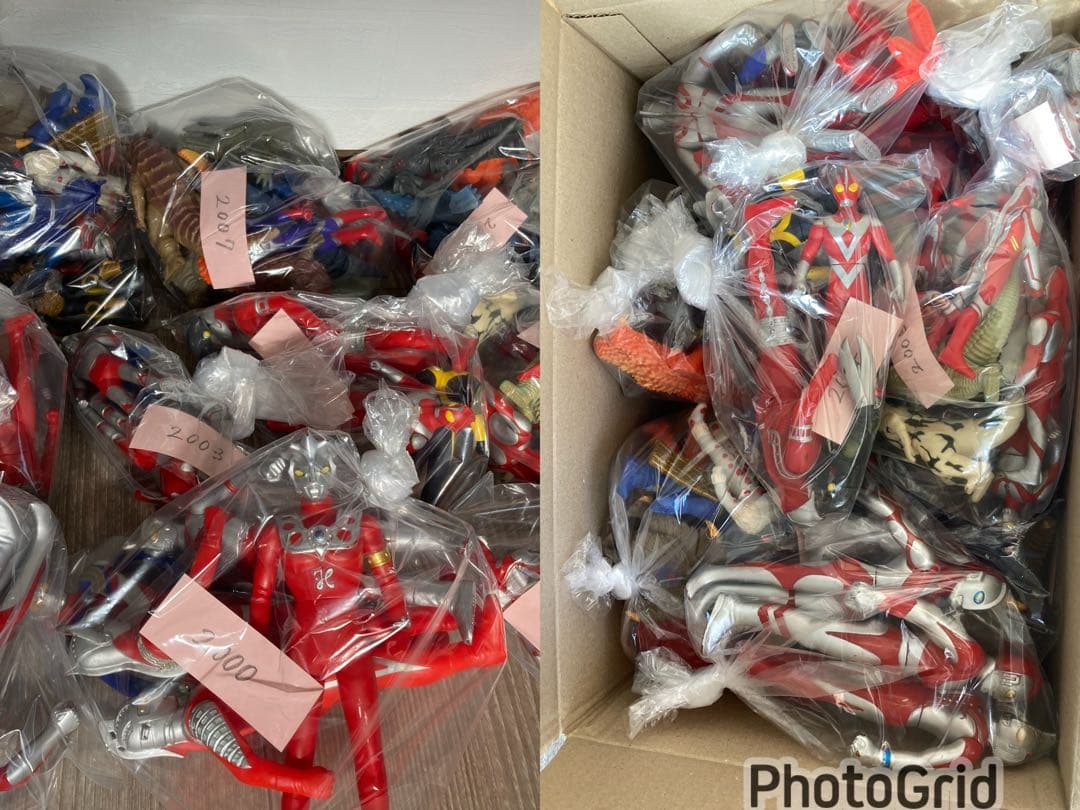 ウルトラマンなどフィギュア 円谷プロ 日本製有2000〜08年製77体まとめ売り