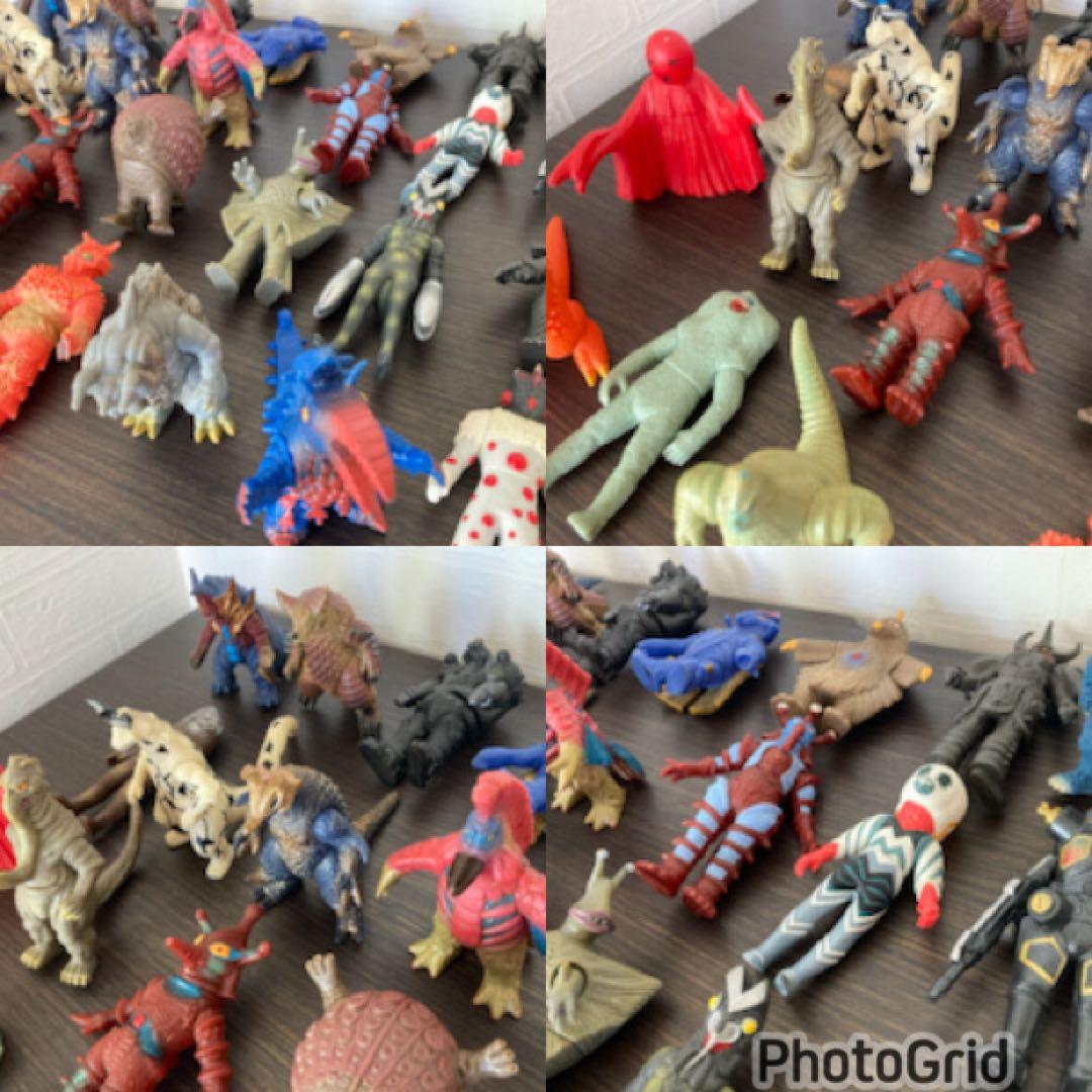 ウルトラマンなどフィギュア 円谷プロ 日本製有2000〜08年製77体まとめ売り