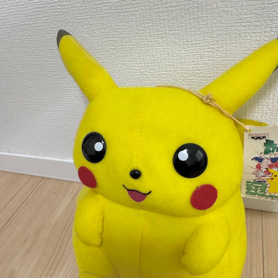 ピカチュウ ポケモン ぬいぐるみ 平成 初期 レア 新品 非売品 - メルカリ