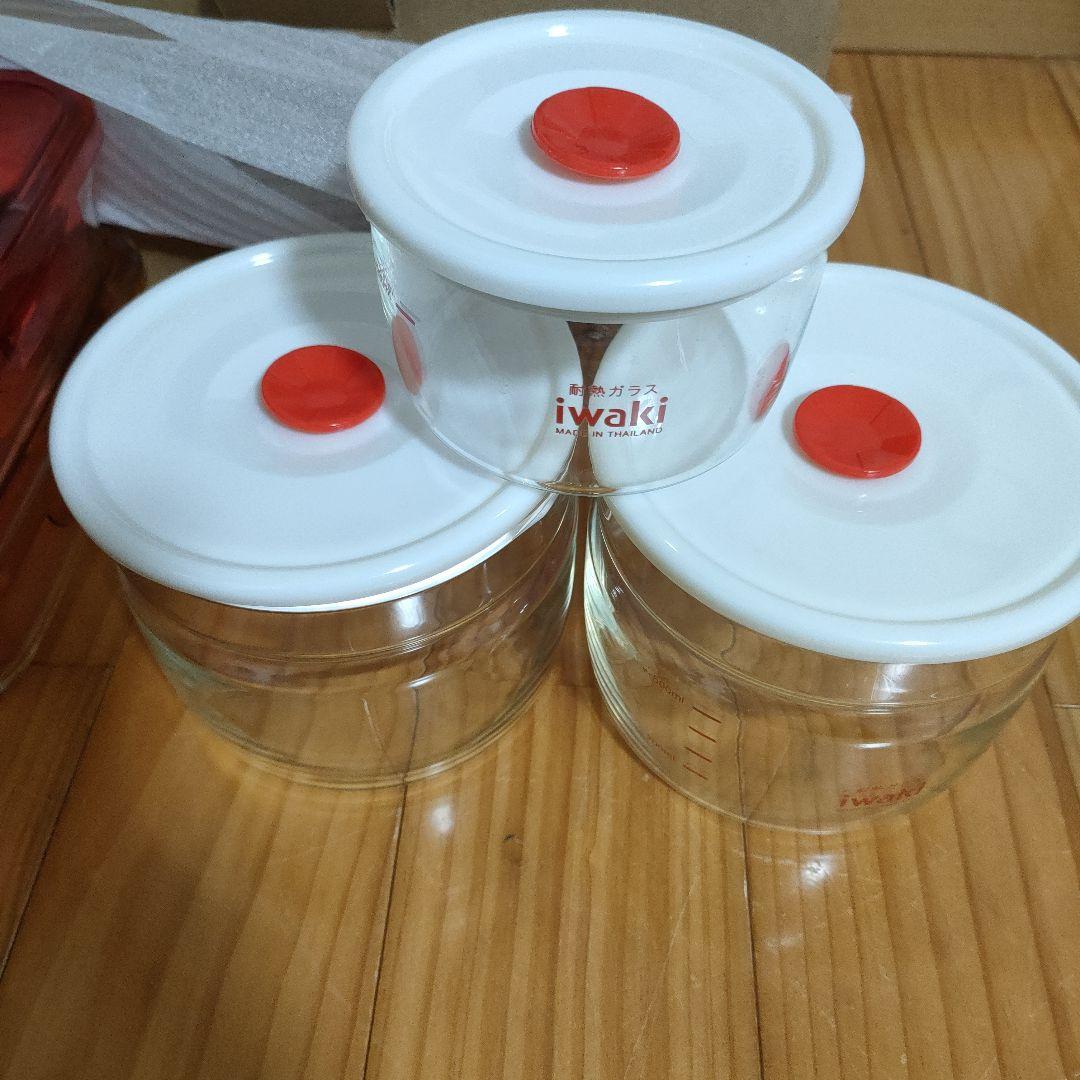 iwakiガラス耐熱容器セット19点