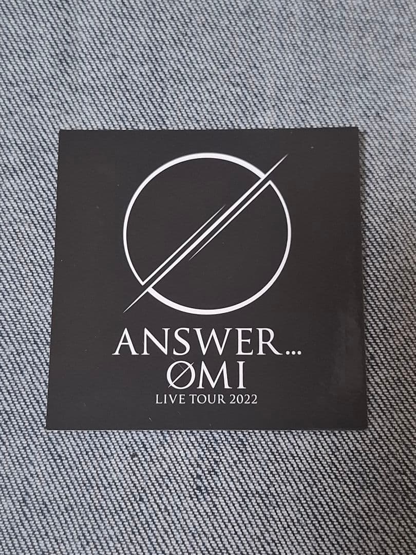 レア♡登坂広臣♡ØMI♡ANSWER♡スクエアフォトカード♡シークレット