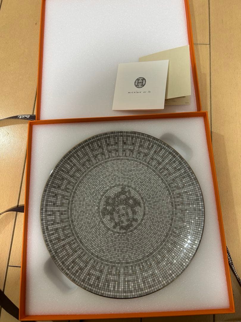 ⭐️エルメス モザイク24 プラチナ デザートプレート⭐️ - メルカリ