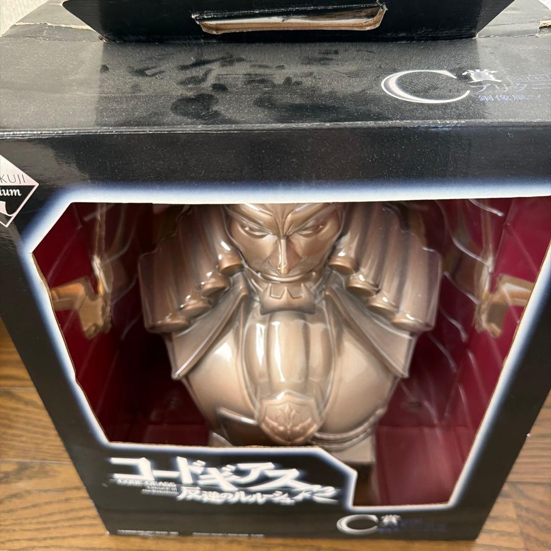 一番くじ コードギアス反逆のルルーシュR2 C賞 ブリタニア皇帝銅像風
