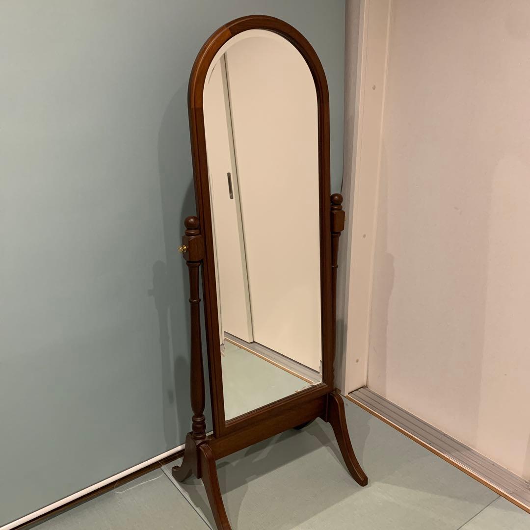 デイビットさま　マルニ木工　maruni アーチ型スタンドミラー