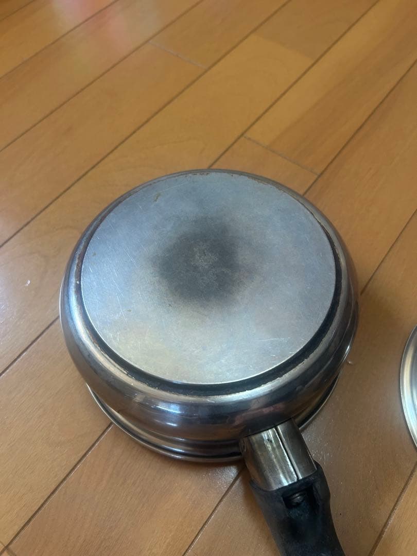 ロイヤルクイーン ステンレス製片手鍋 蓋付き