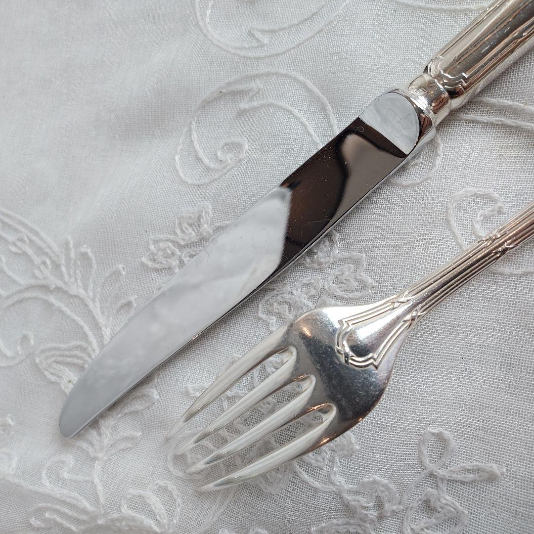 クリストフル　リュバン　ディナーナイフ＆ディナーフォーク　2本組