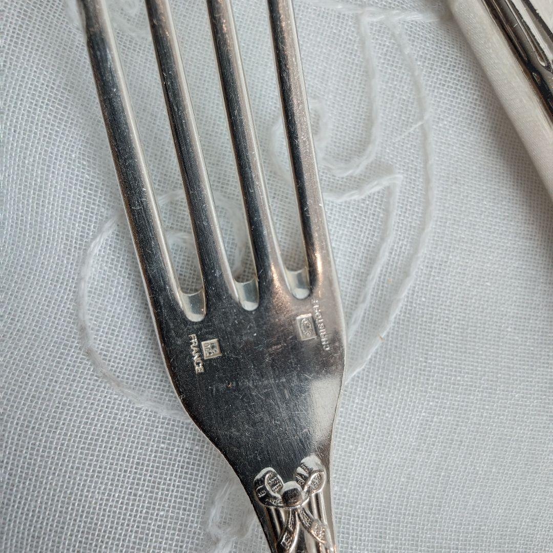 クリストフル　リュバン　ディナーナイフ＆ディナーフォーク　2本組