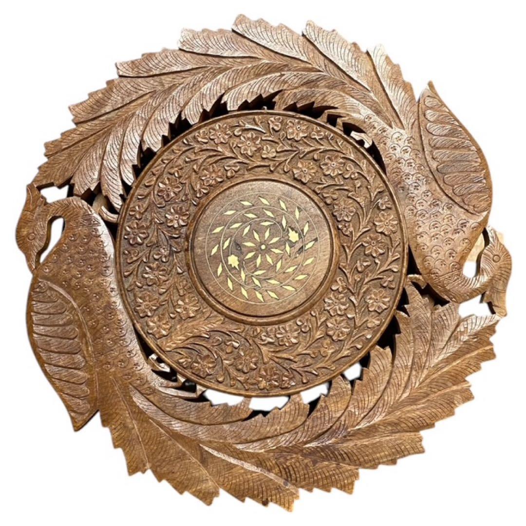 アジアン　サイドテーブル　ミニテーブル　置き台　25い301