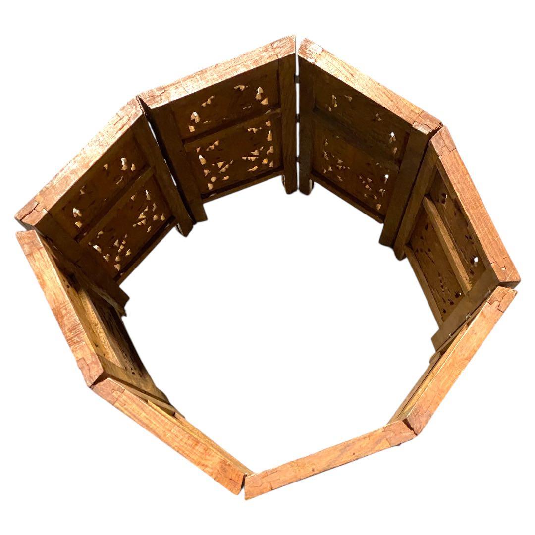 アジアン　サイドテーブル　ミニテーブル　置き台　25い301