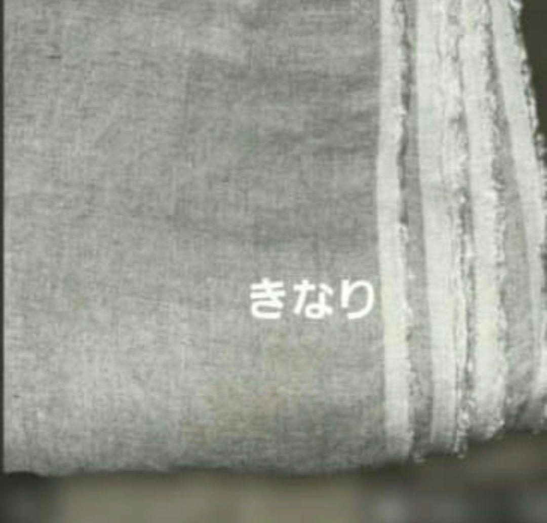 リネン100バッククロスワンピースみたいなロングエプロンドレス