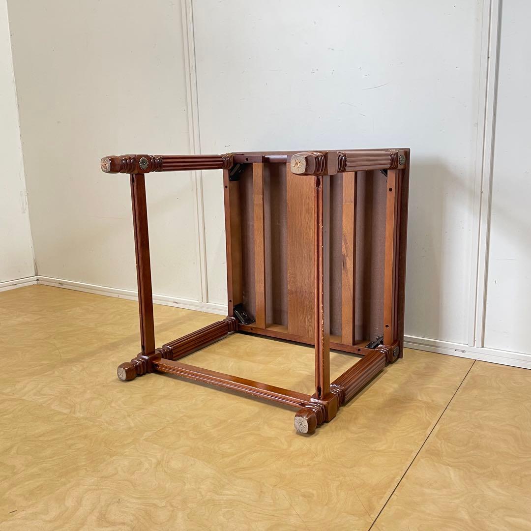 英国スタイル サイドテーブル コンソール 台 デスク 机 テーブル アンティーク