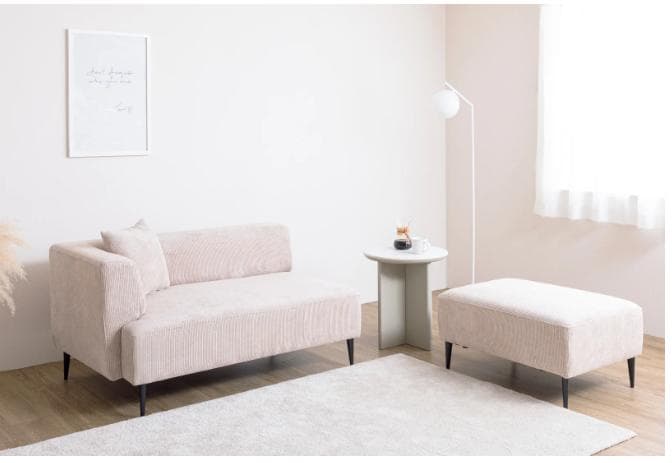 165 VENTOTA　オットマン付き 2人掛け ソファ Sicmo （シクモ）